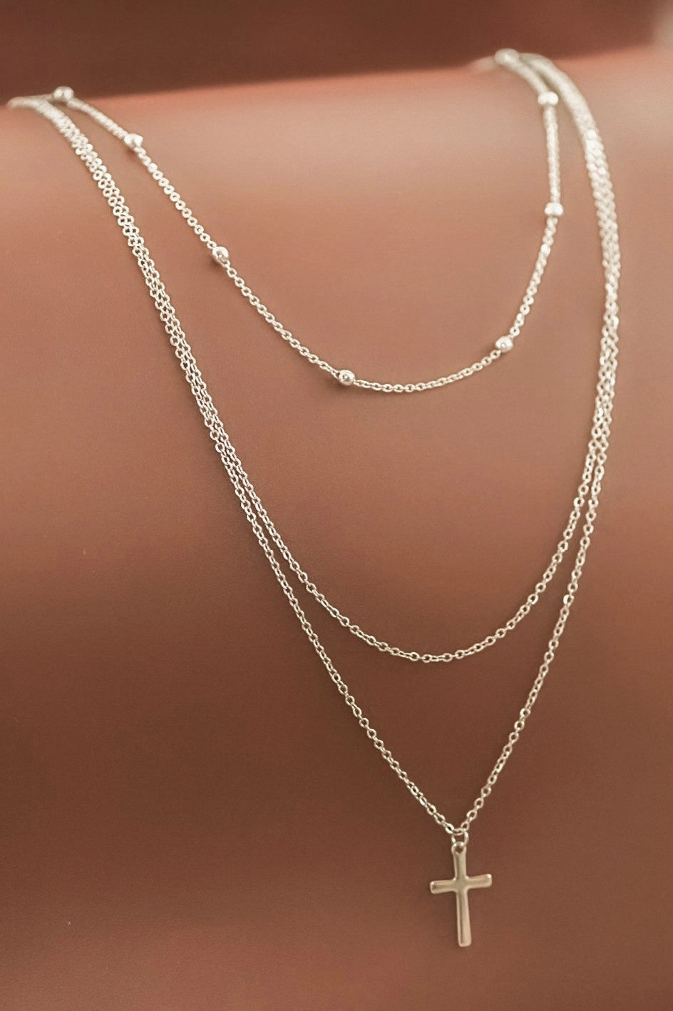 Amélie Tarnish-Resistant Waterproof Stainless Steel Chain Necklace
