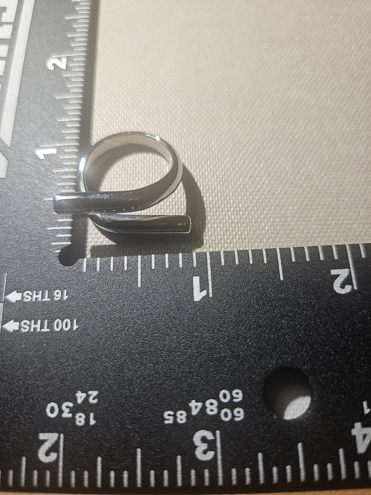 Gia Bent Open Ring - Silver