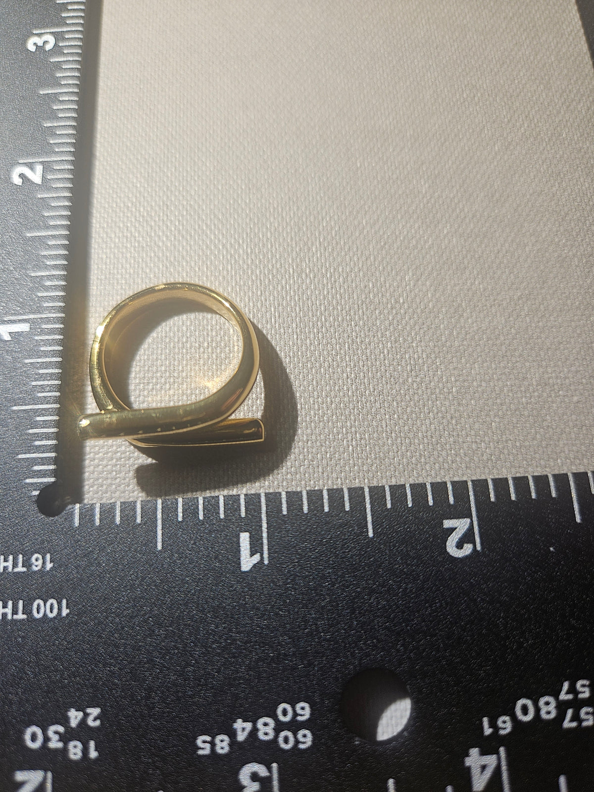 Gia Bent Open Ring - Gold