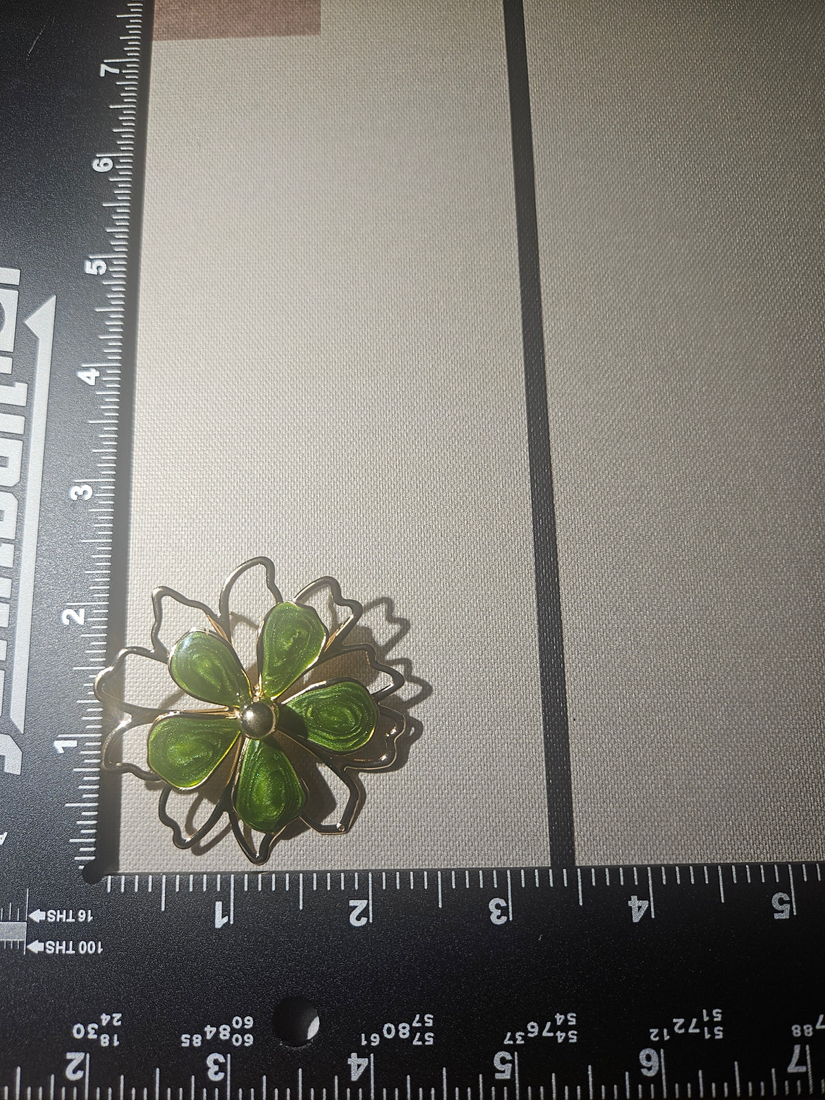 Brooklyn High-End Gold Green Flower Earrings