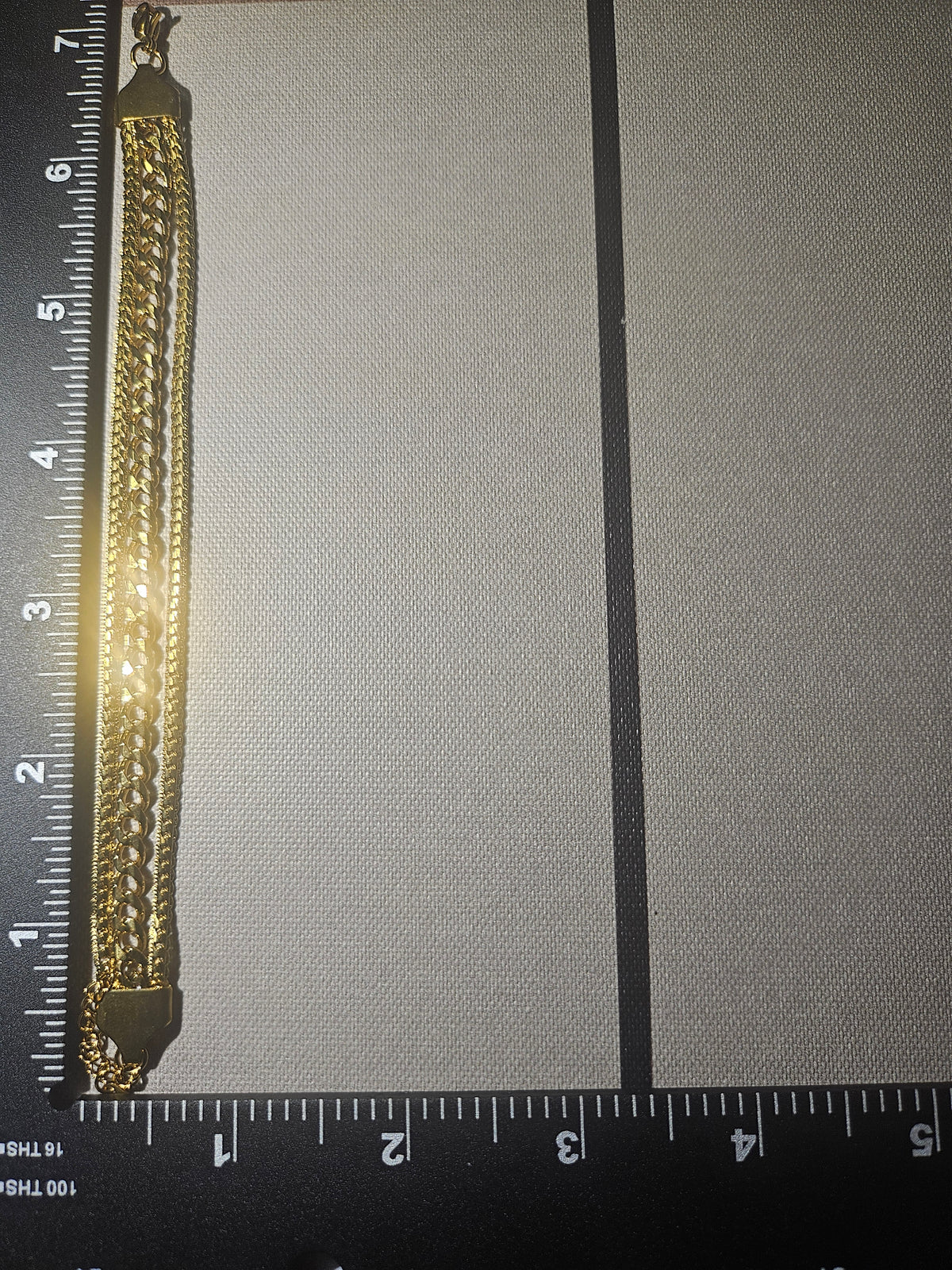 Sofia Triple Gold Chain Bracelet – Tarnish-Resistant